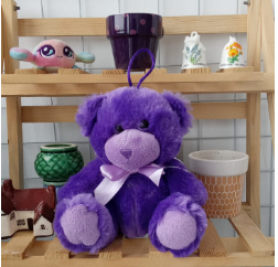 Purple Teddy Bear, "Plush Gear Purple Majesty Best Friends Teddy Bear Stuffed Animal"