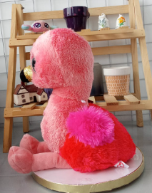 Ty Beanie Boo Plush Toy, Specifically Gilda The Pink Flamingo