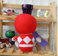Saban's Mighty Morphin Power Rangers Red Ranger 7" Plush Stuffed Animal Doll.