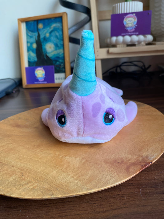 Cutetitos Collectible Plush, Specifically A Narwhalito From Series 2.