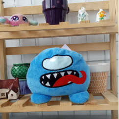 A-mong Game Rever-sible Plushie Toys, Double-Sided Flip Rever-Sible Among