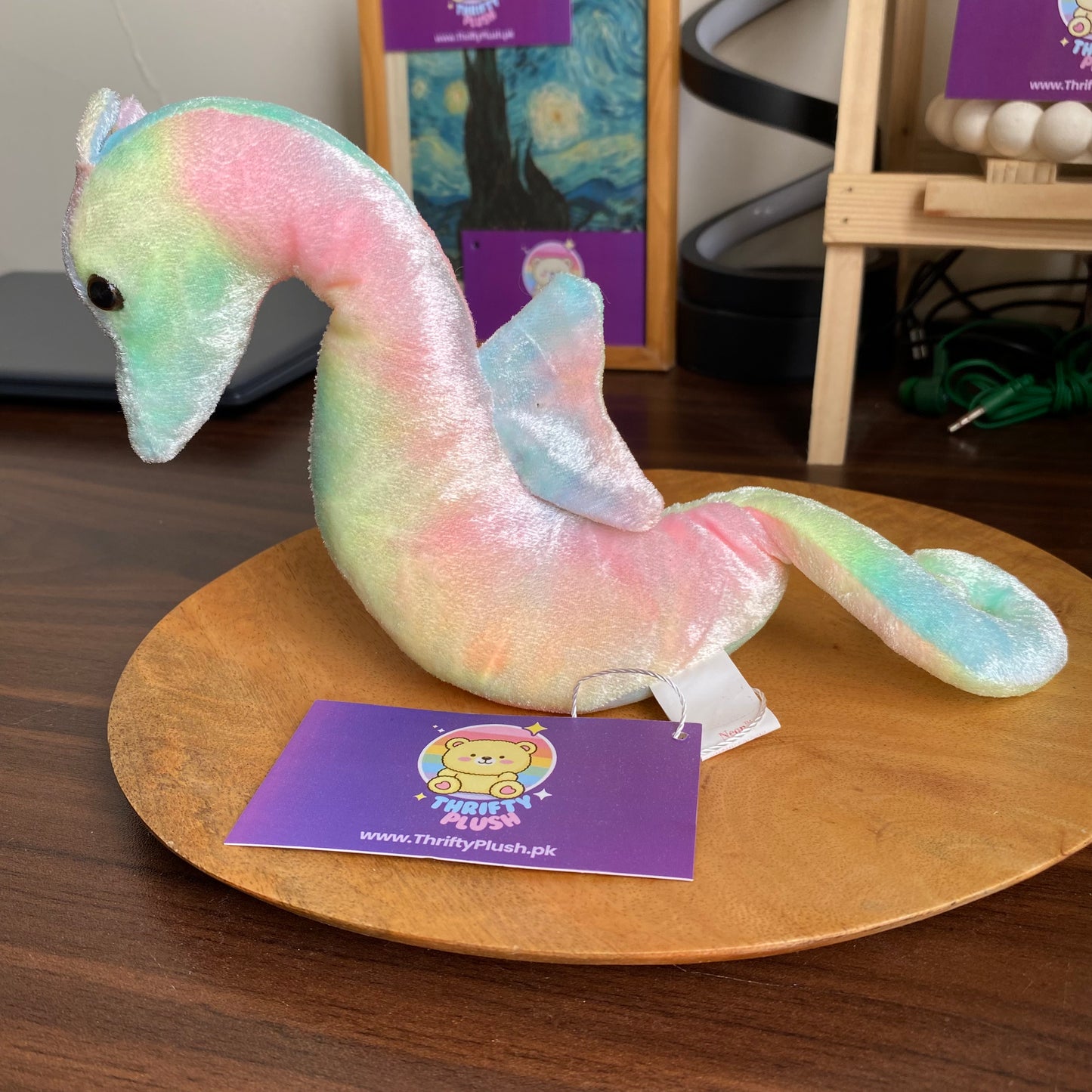 Ty Beanie Baby Neon the Seahorse RARE in Pakistan