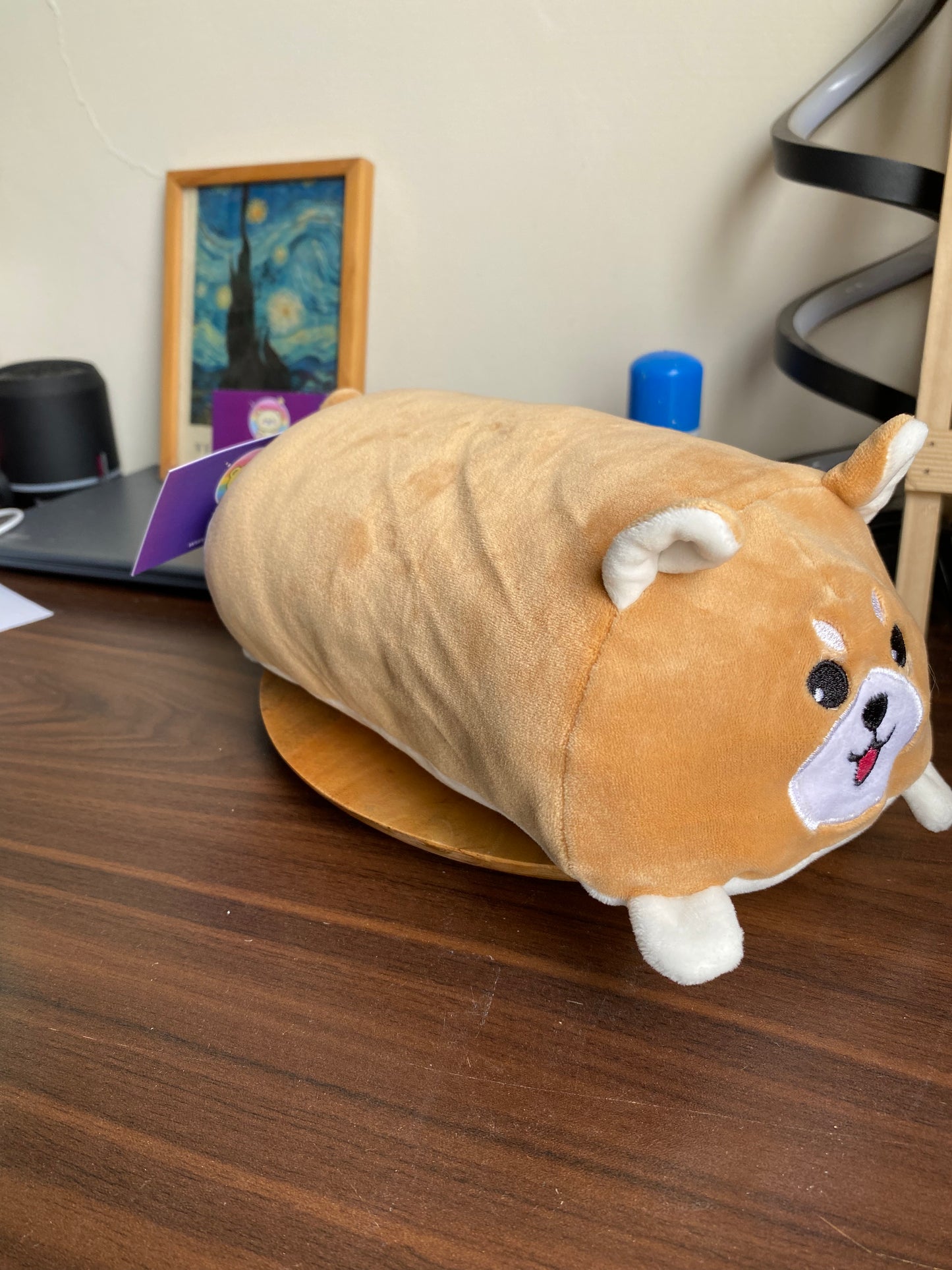 CHUBBY CUTE SOFT ANIMAL CARTOON CUSHION STUFFED PLUSH TOY STUFFED PUPPY Pillow