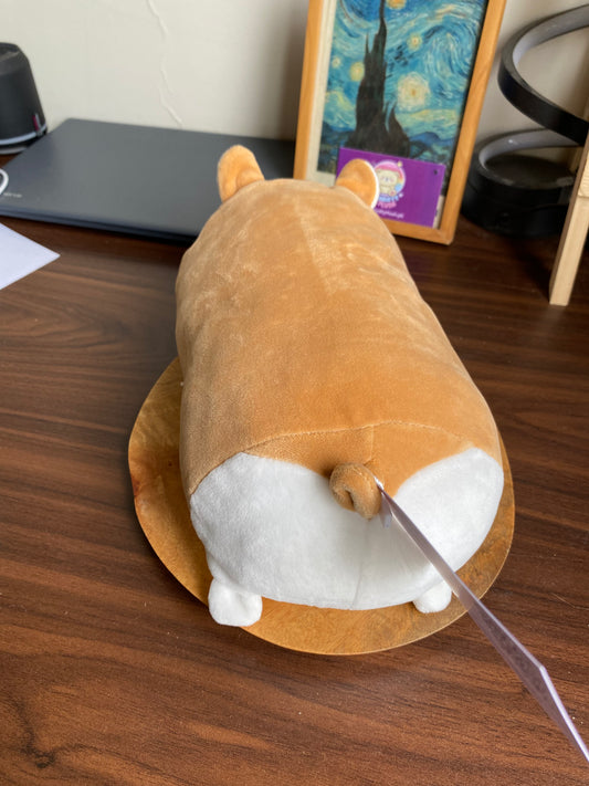 CHUBBY CUTE SOFT ANIMAL CARTOON CUSHION STUFFED PLUSH TOY STUFFED PUPPY Pillow