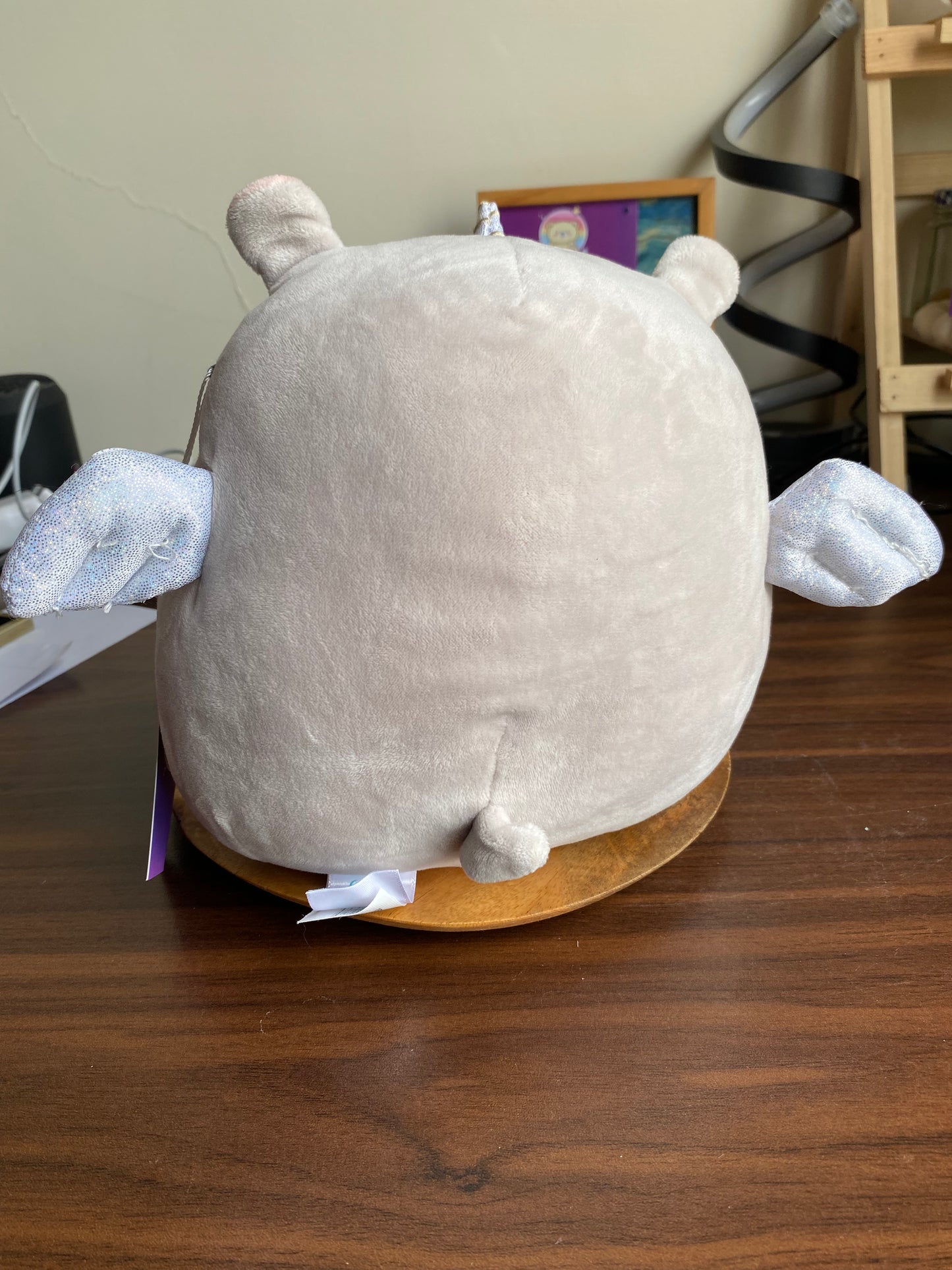 Squishmallows Haizley the Hippocorn |Grey hippopotamuse 7-8" Plush