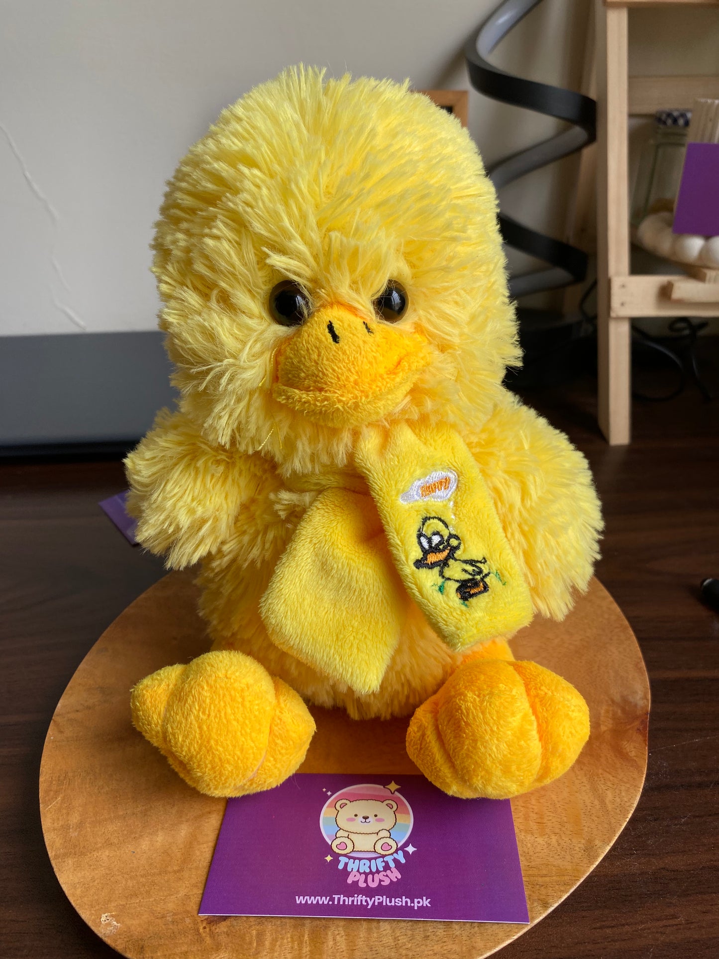 Aurora Yellow Peek A Boo Duck Yellow Plush Stuffed Animal