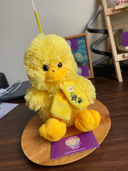 Aurora Yellow Peek A Boo Duck Yellow Plush Stuffed Animal