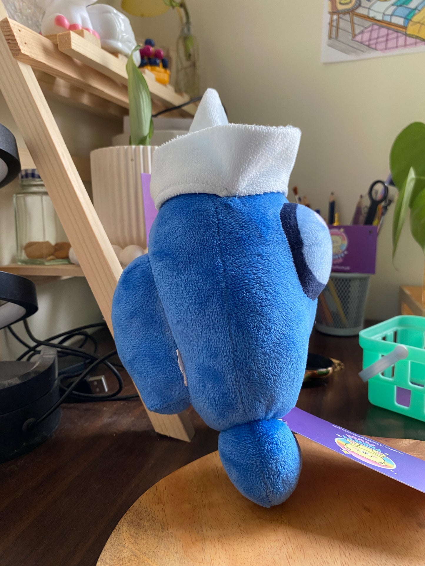 Among Us Blue sailor Crewmate Plush| Sailor Hat