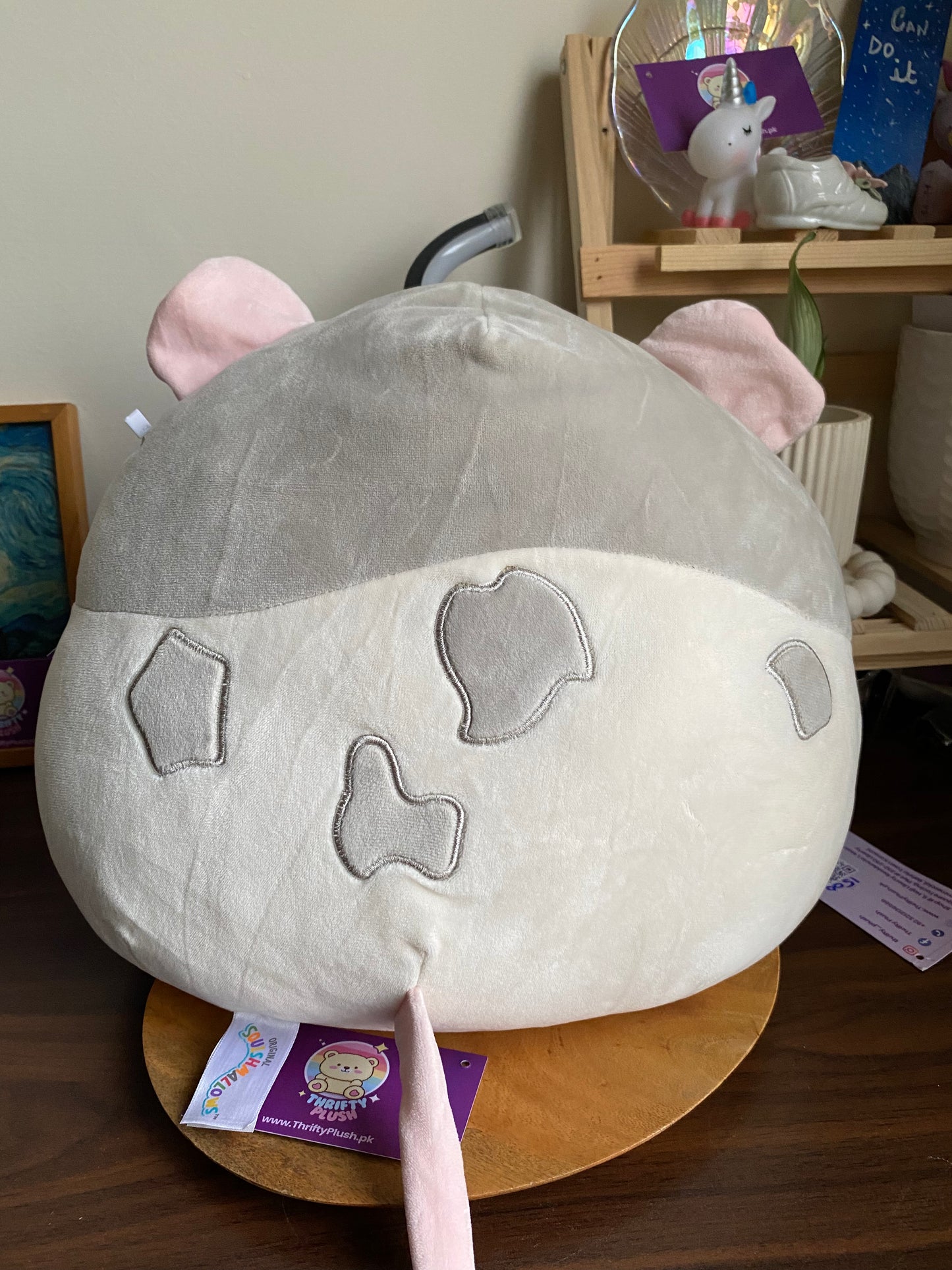 Squishmallows Rusty the Rat Plush Toy - 30cm Ultra-Soft & Cuddly Collectible