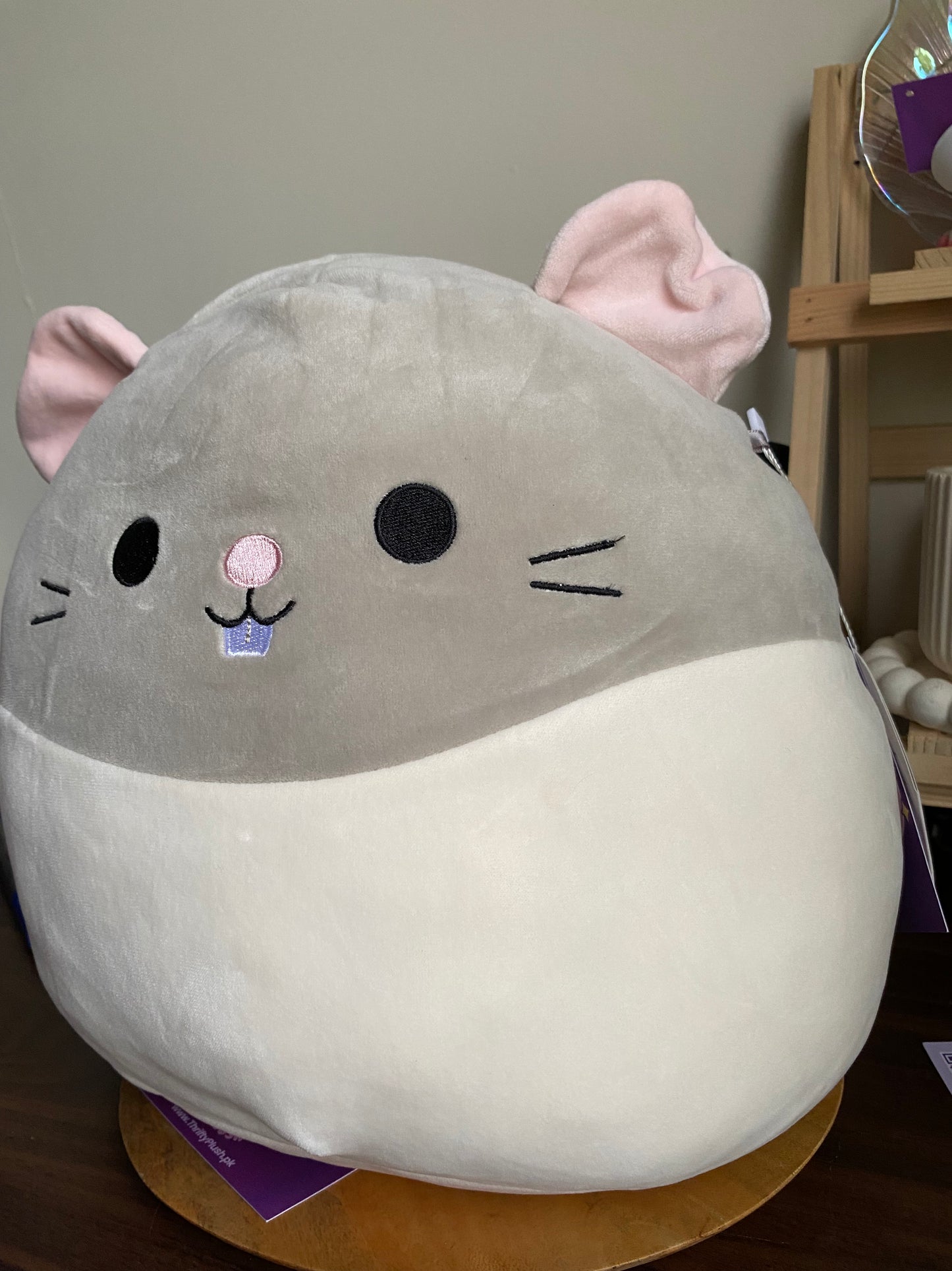 Squishmallows Rusty the Rat Plush Toy - 30cm Ultra-Soft & Cuddly Collectible