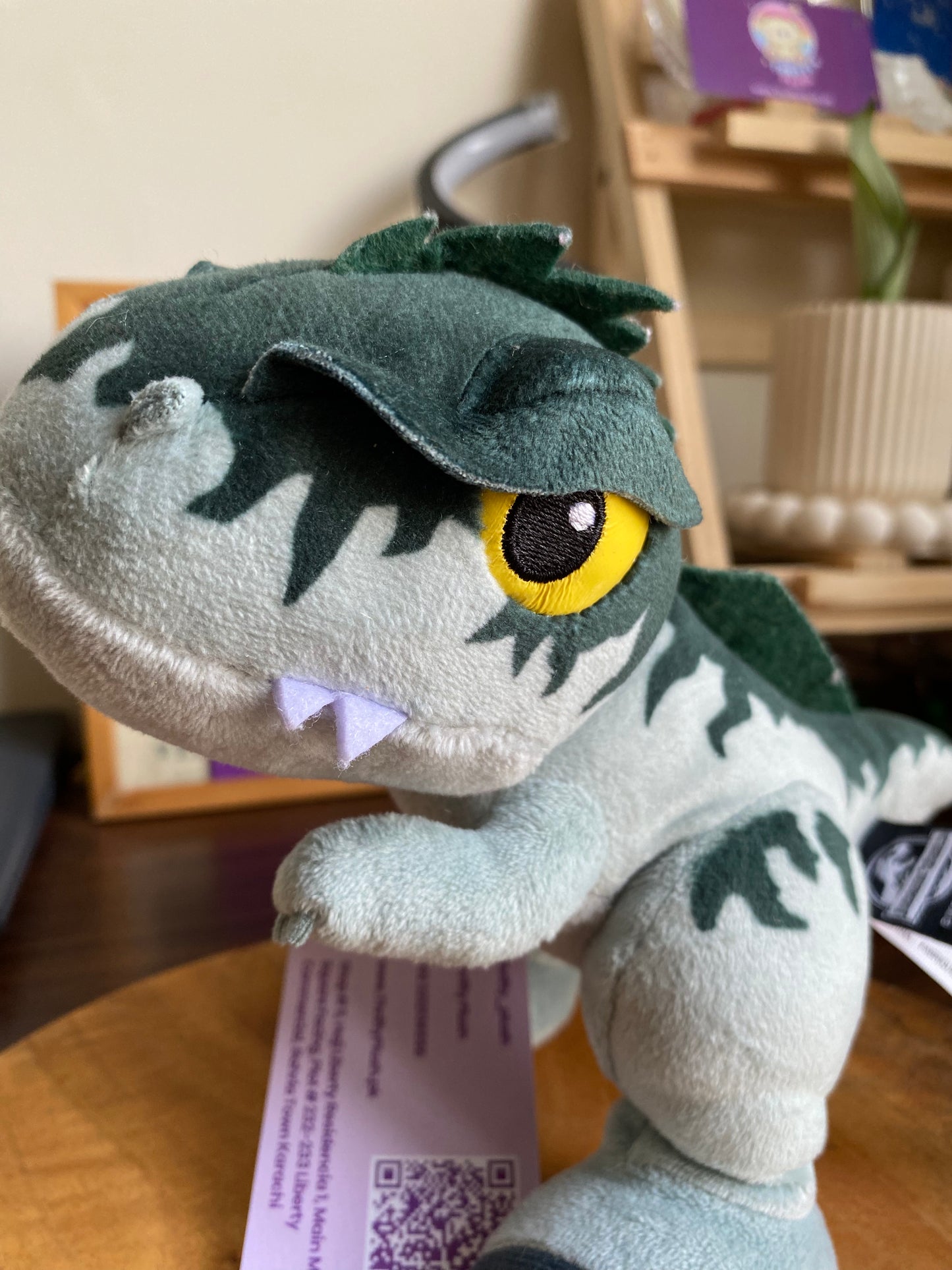 Jurassic World Velociraptor Dinosaur Plush Toy – Soft & Collectible Stuffed Animal in Pakistan