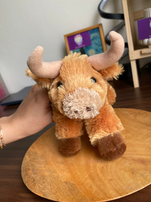 Cute cow plush