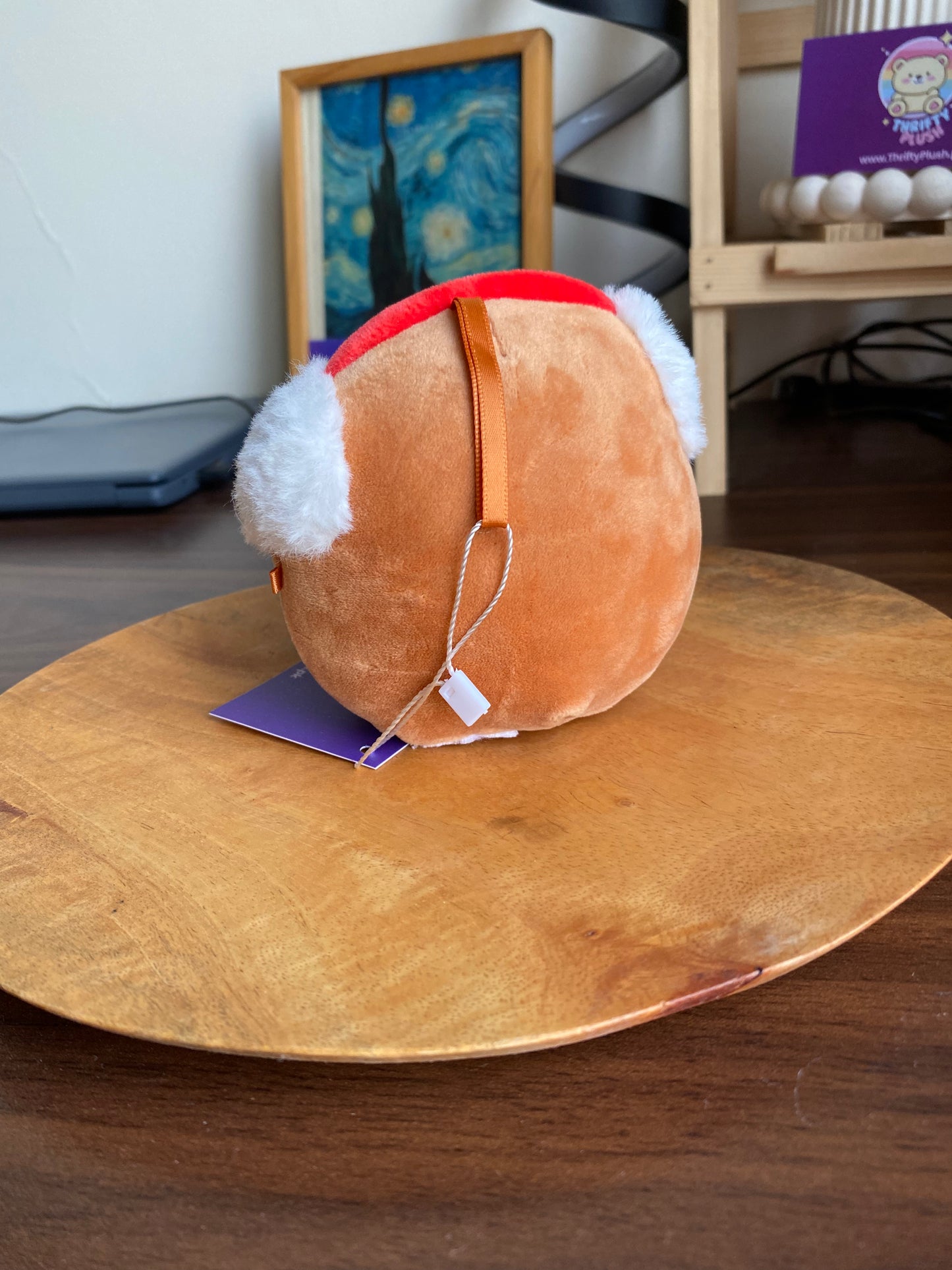 Squishmallows “Jordan the Gingerbread” 4″ Christmas Ornament Plush – Holiday Collectible