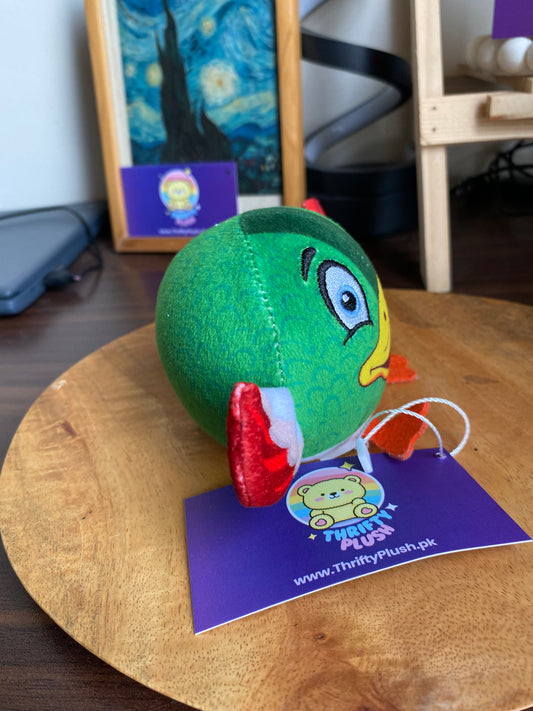 Stress relief squishy toy shaped like a duck