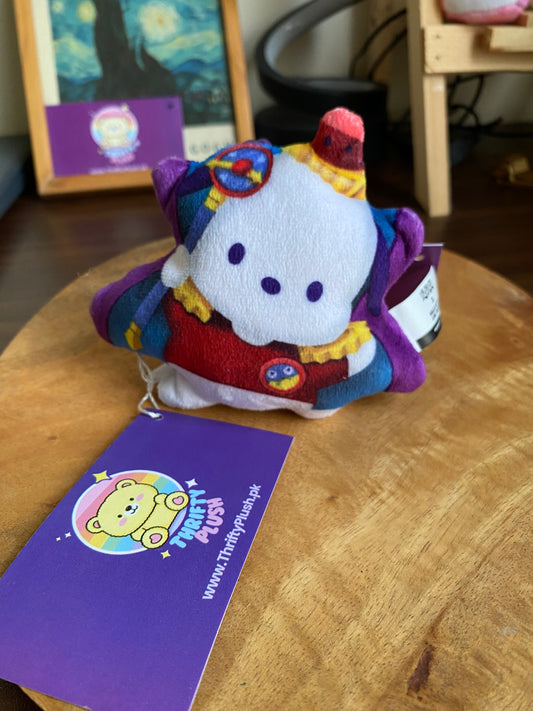 Pochacco × Time Wizard Plush – Yu-Gi-Oh! × Hello Kitty Official Sanrio Crossover