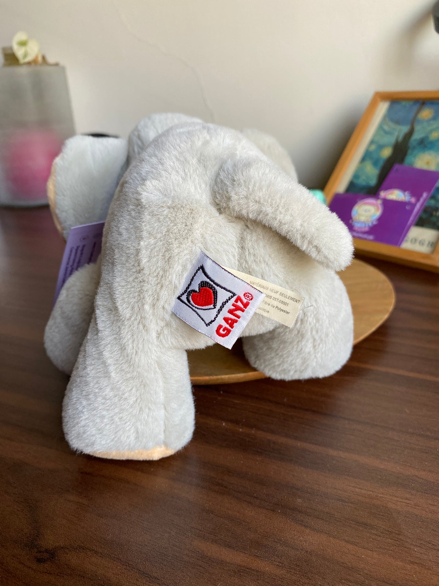 Webkinz Velvety Elephant Plush Toy