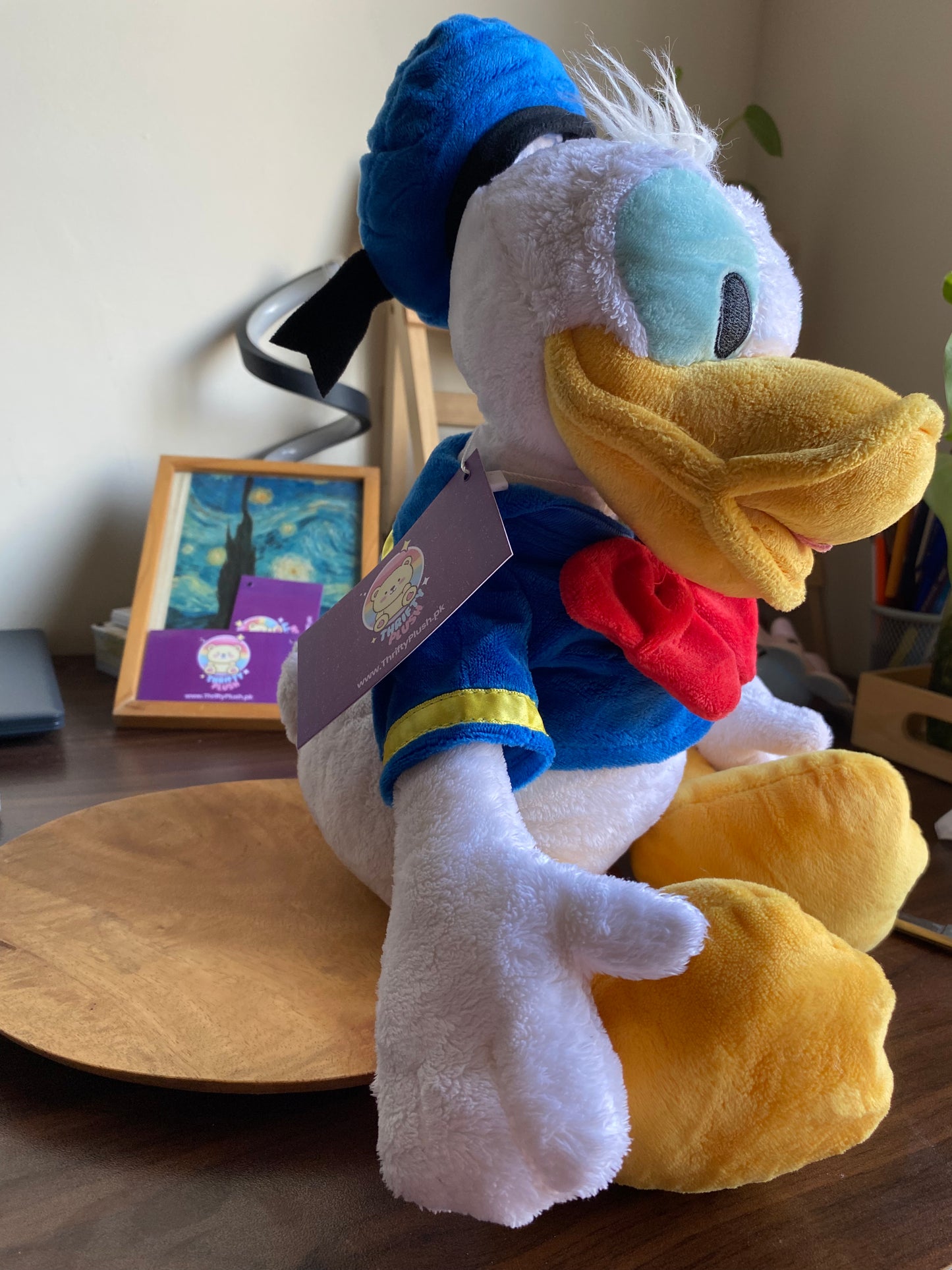 Disney 17-Inch Donald Duck Plush Toy – Official Store Edition