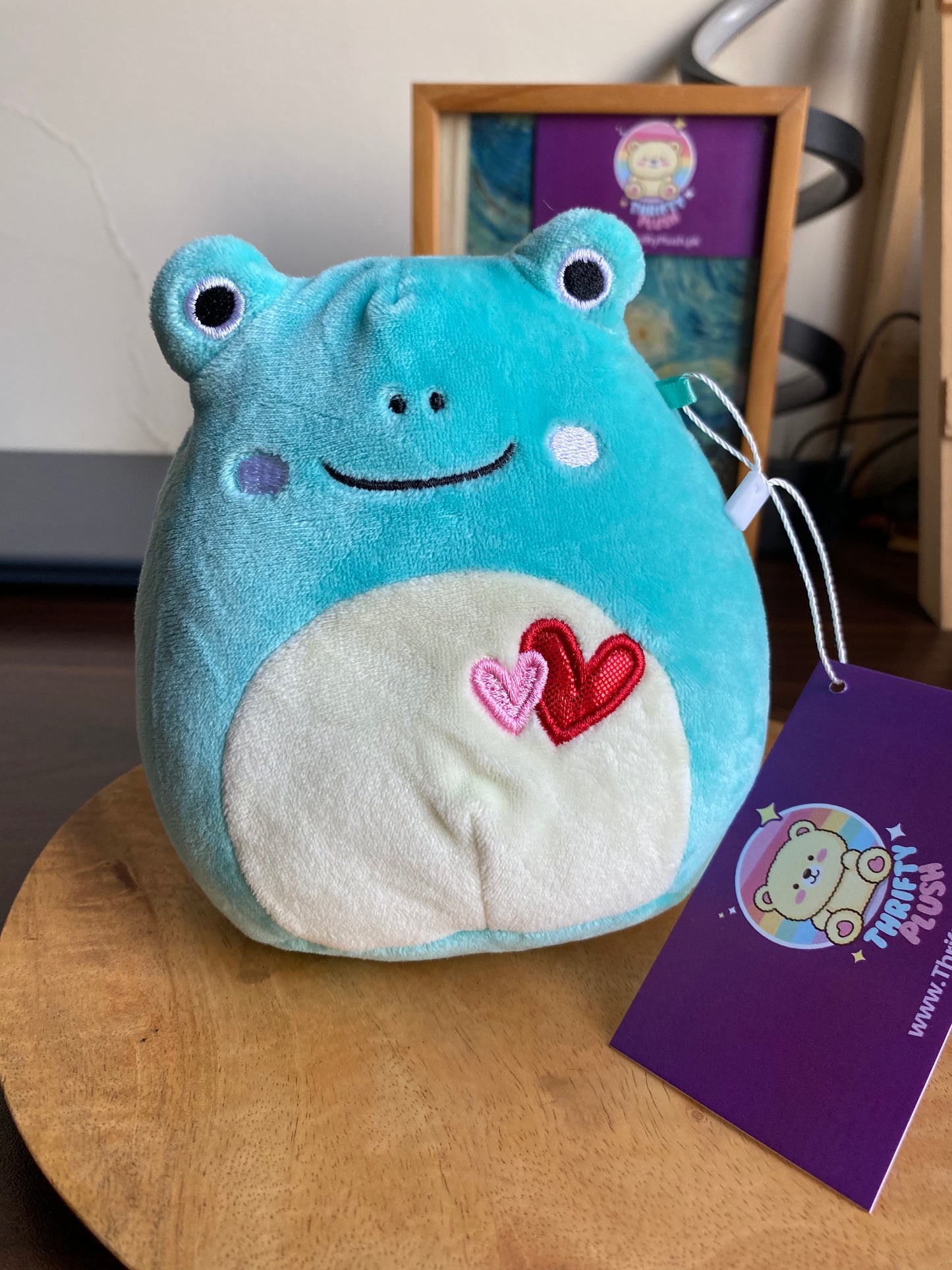 Ludwig the Teal Frog Squishmallow Special Edition