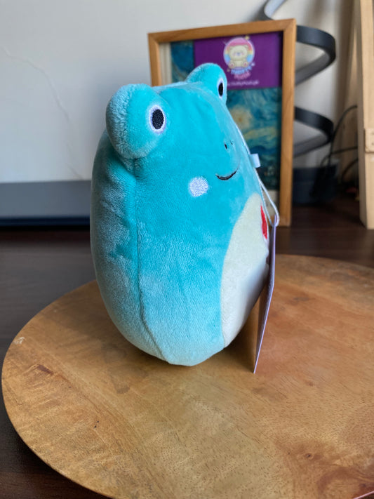 Ludwig the Teal Frog Squishmallow Special Edition