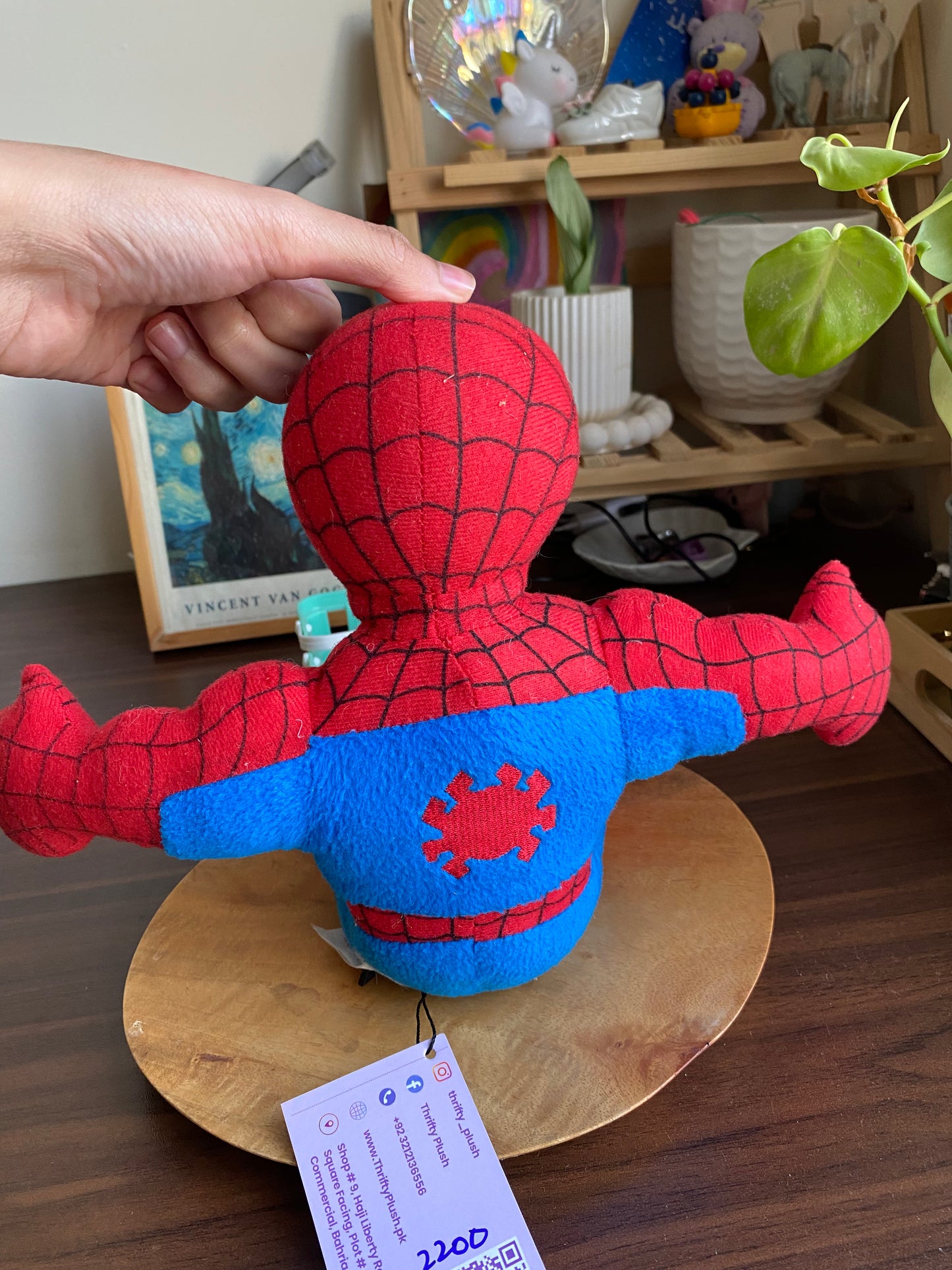 Spider-Man Super Soft Plush Toy – Thrifty Plush | Marvel Inspired Hero Cuddle Buddy