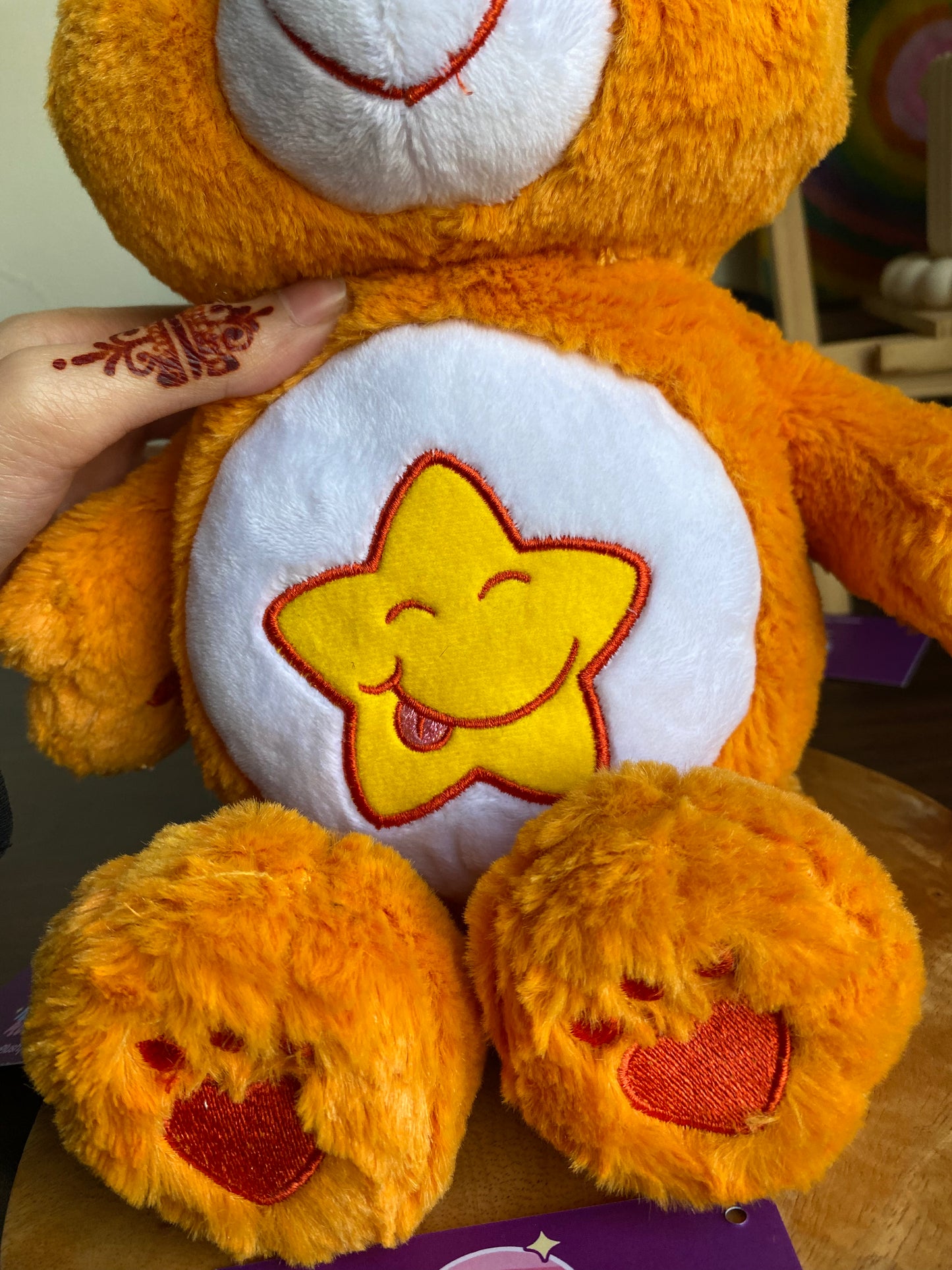 Care Bears Laugh-A-Lot Bear Plush –Orange Tedd