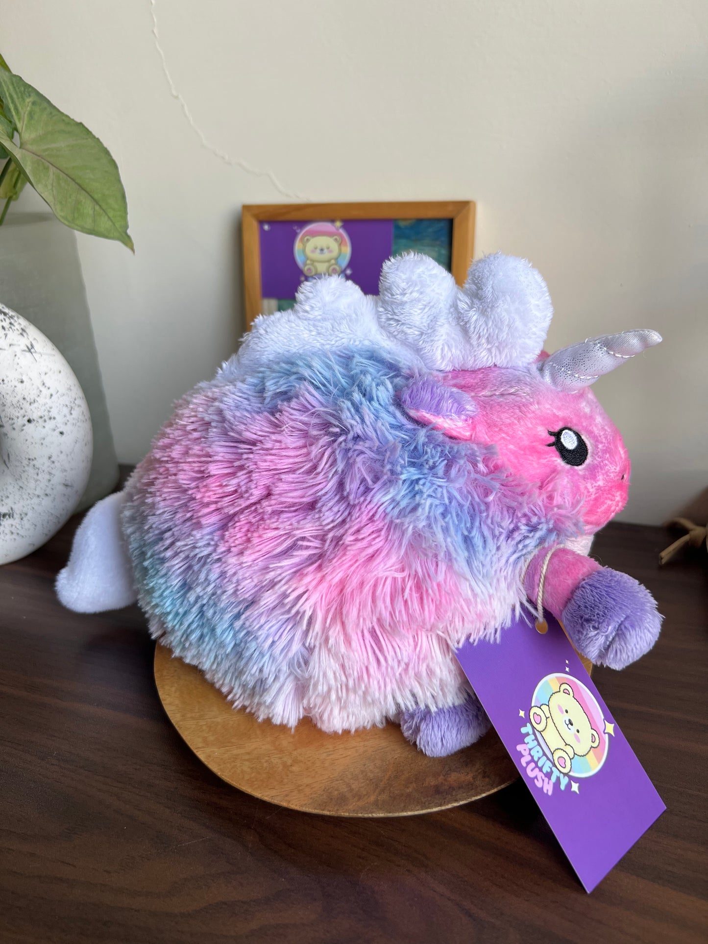 Squishable Cotton Candy Baby Unicorn,Plushie