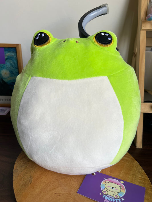 TY Snapper Frog Squishy Beanie, A soft, cuddly