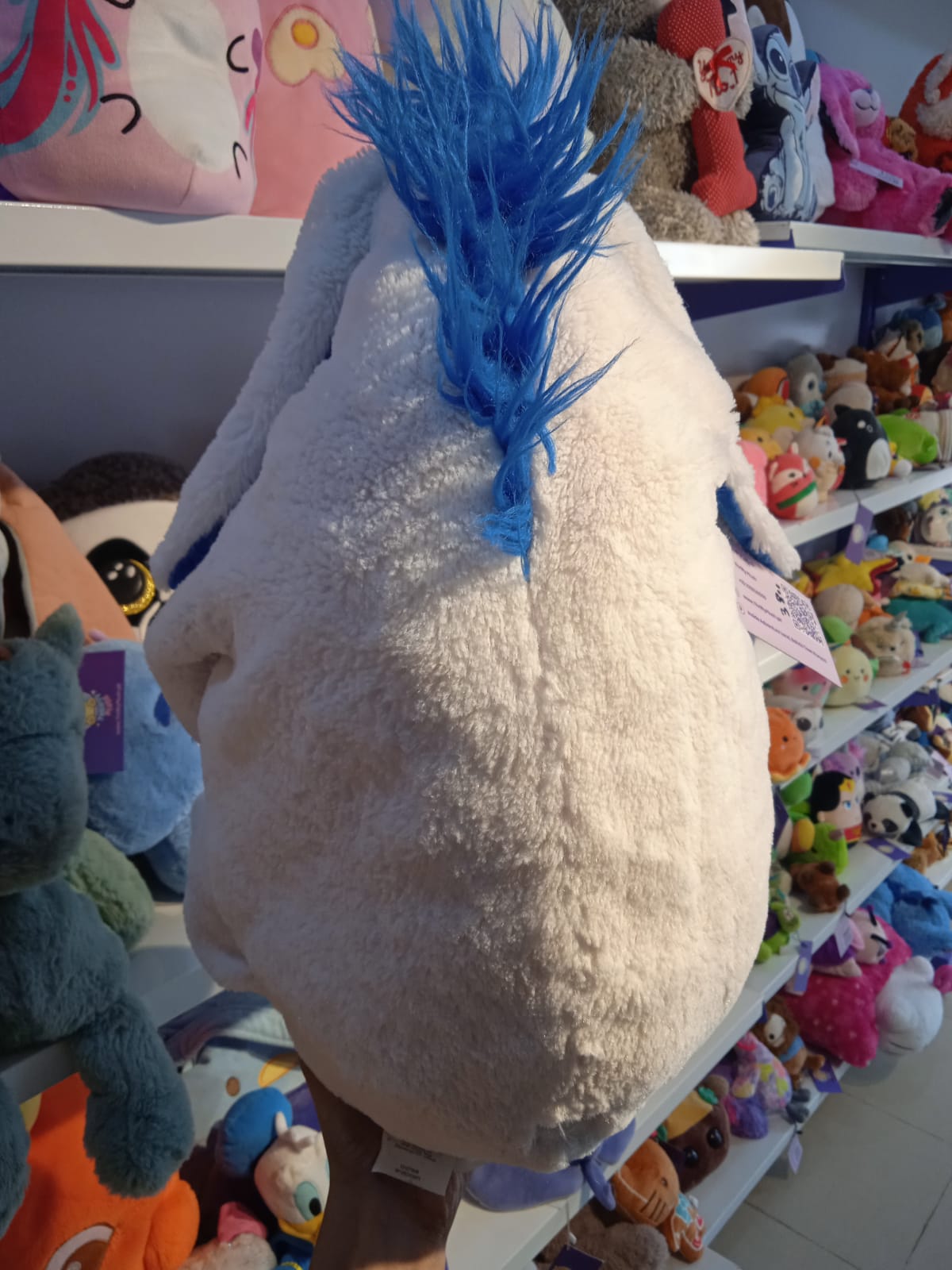 Winter White Eeyore Plush Toy