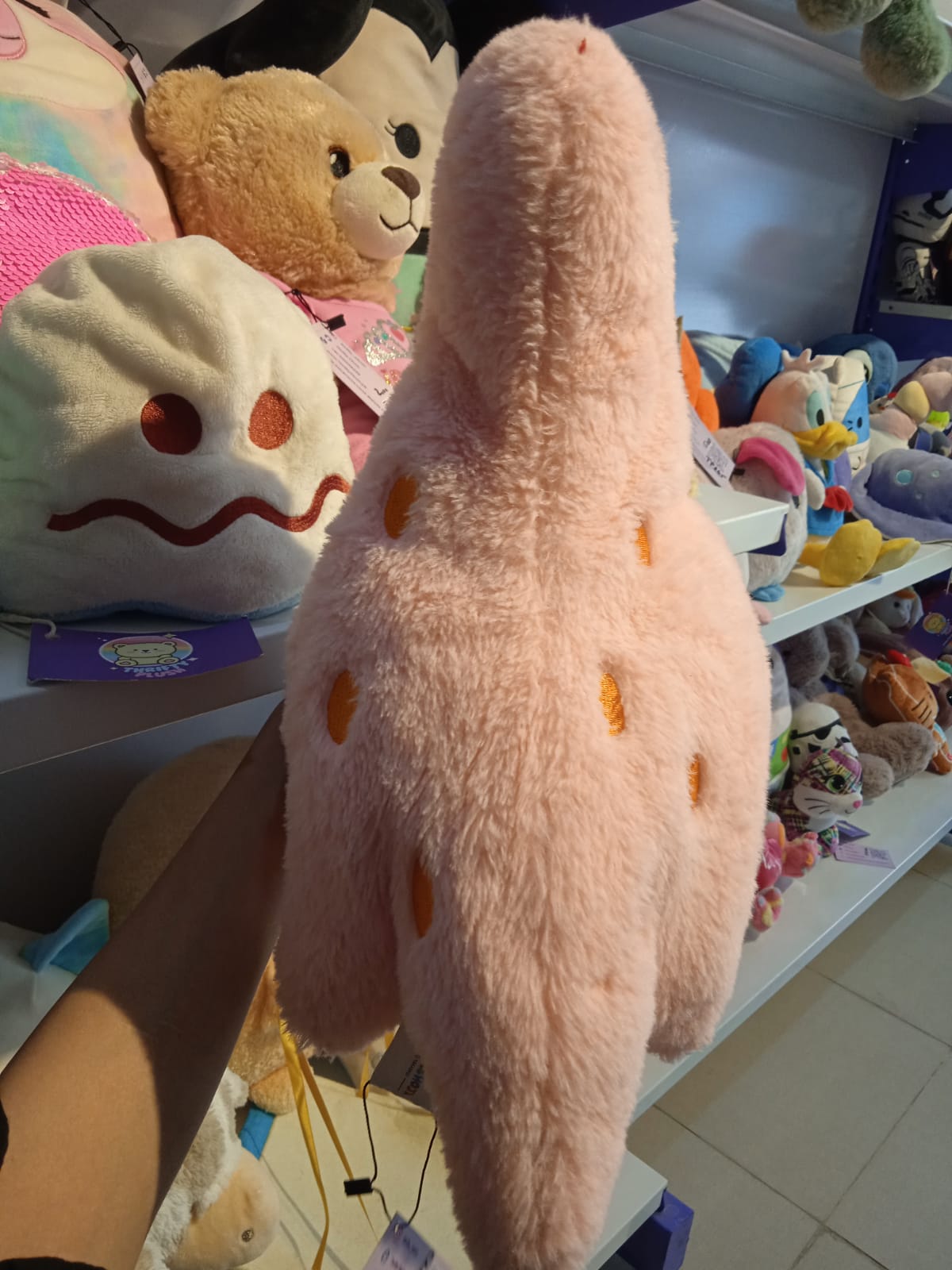 Fuzzy Soft Dinosaur Plush Toy