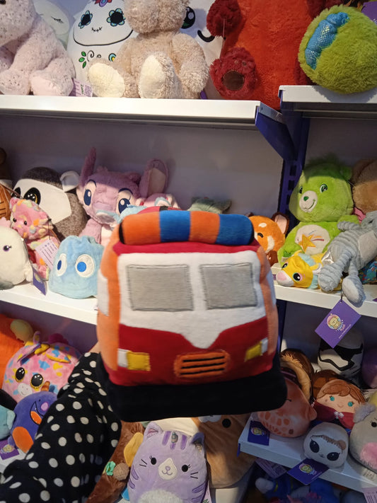 Fire Truck Pillow Plush Toy