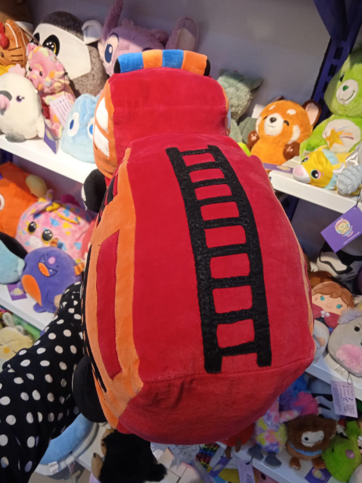 Fire Truck Pillow Plush Toy