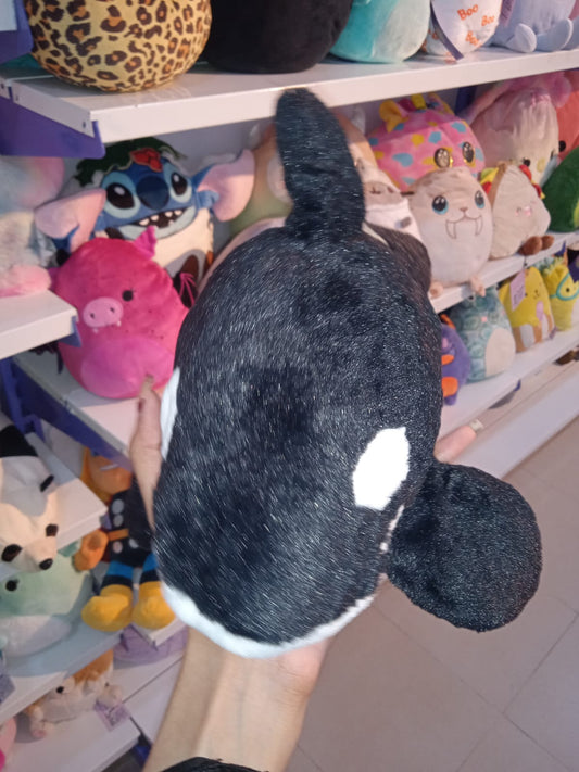 Aquatic Weighted Orca Whale Plush Toy