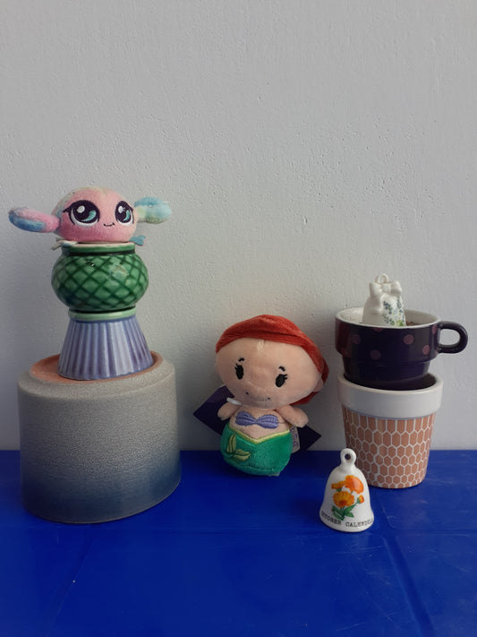 Hallmark Itty Bittys Disney The Little Mermaid ARIEL 4" Plushie