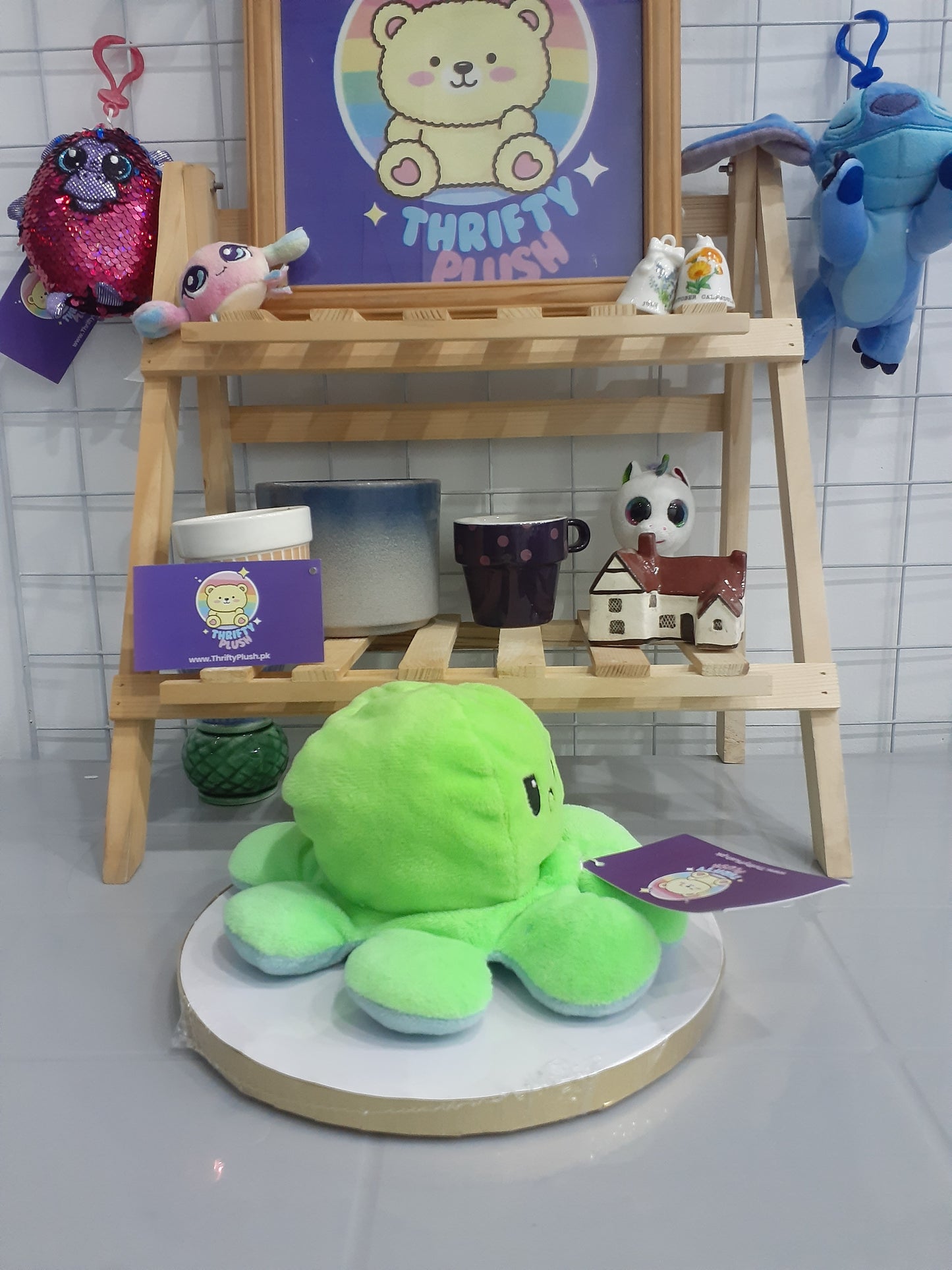Reversible Octopus Plushie