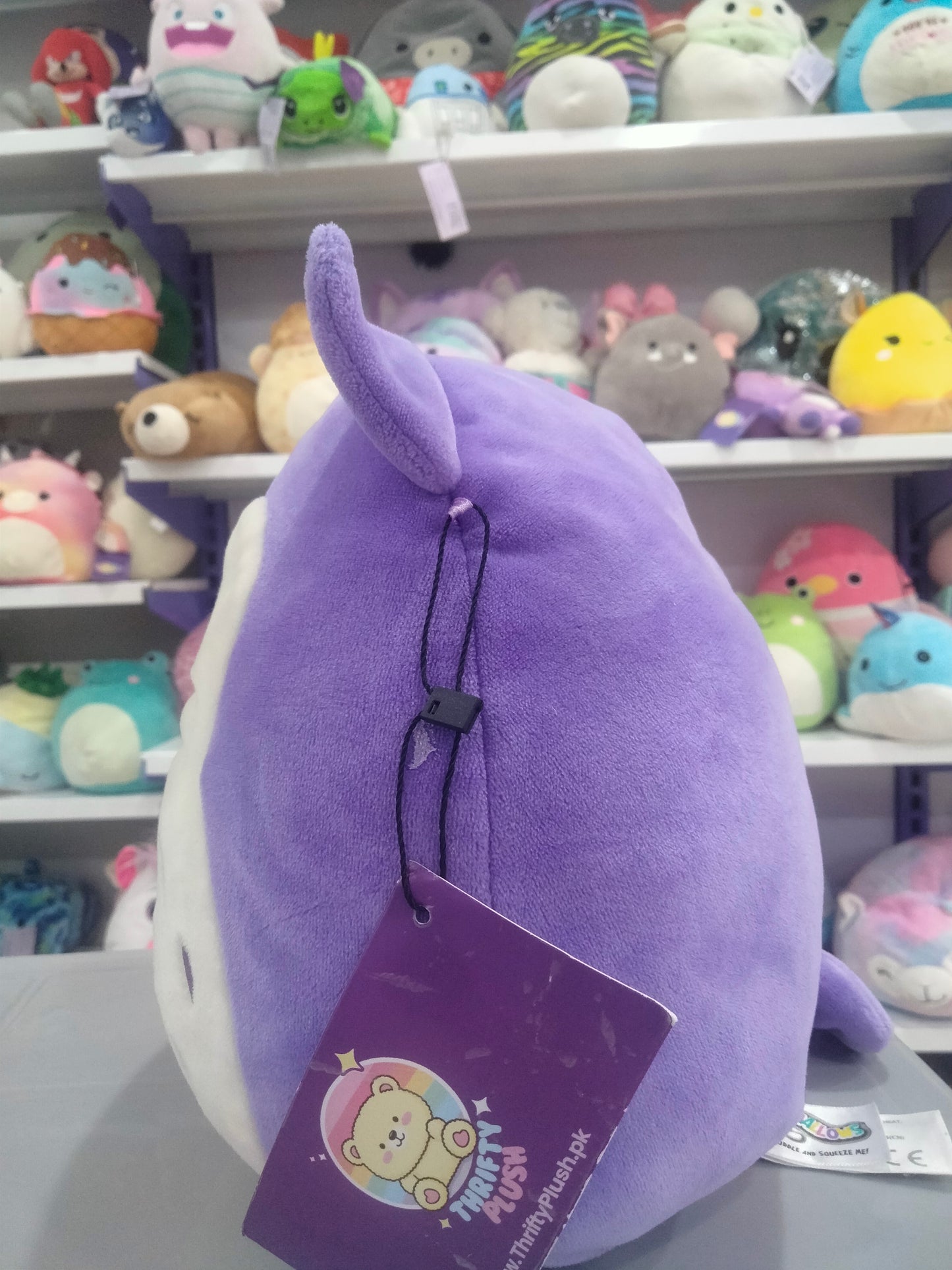Squishmallows Plush Toy Featuring Holly The Purple Owl.