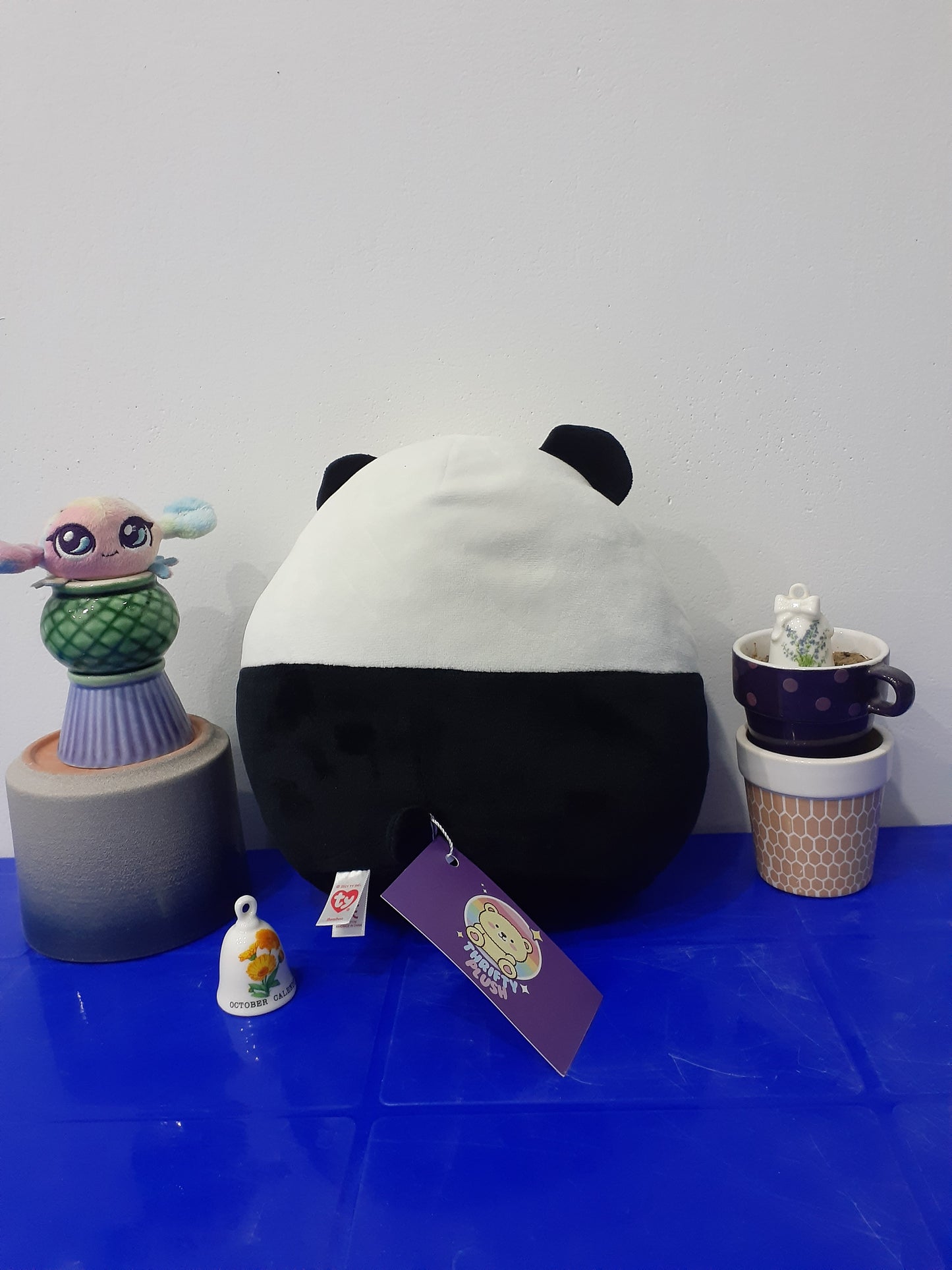 Ty Bamboo Panda Squish-A-Boos, A Plushie