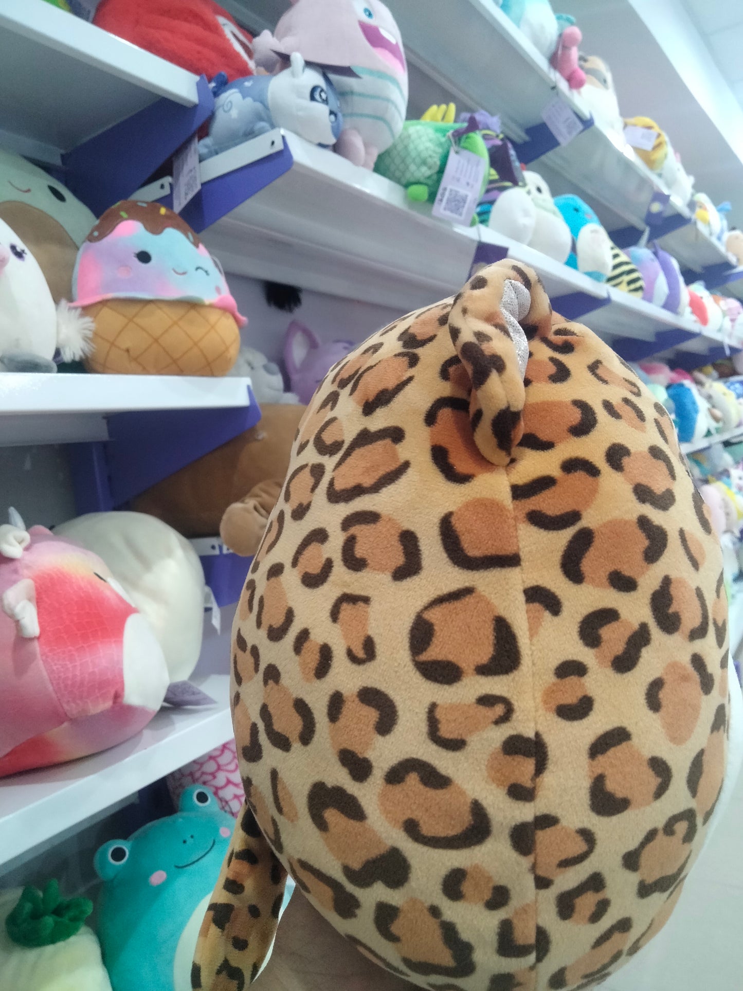 Squishmallows Maria the Cheetah plush toy.