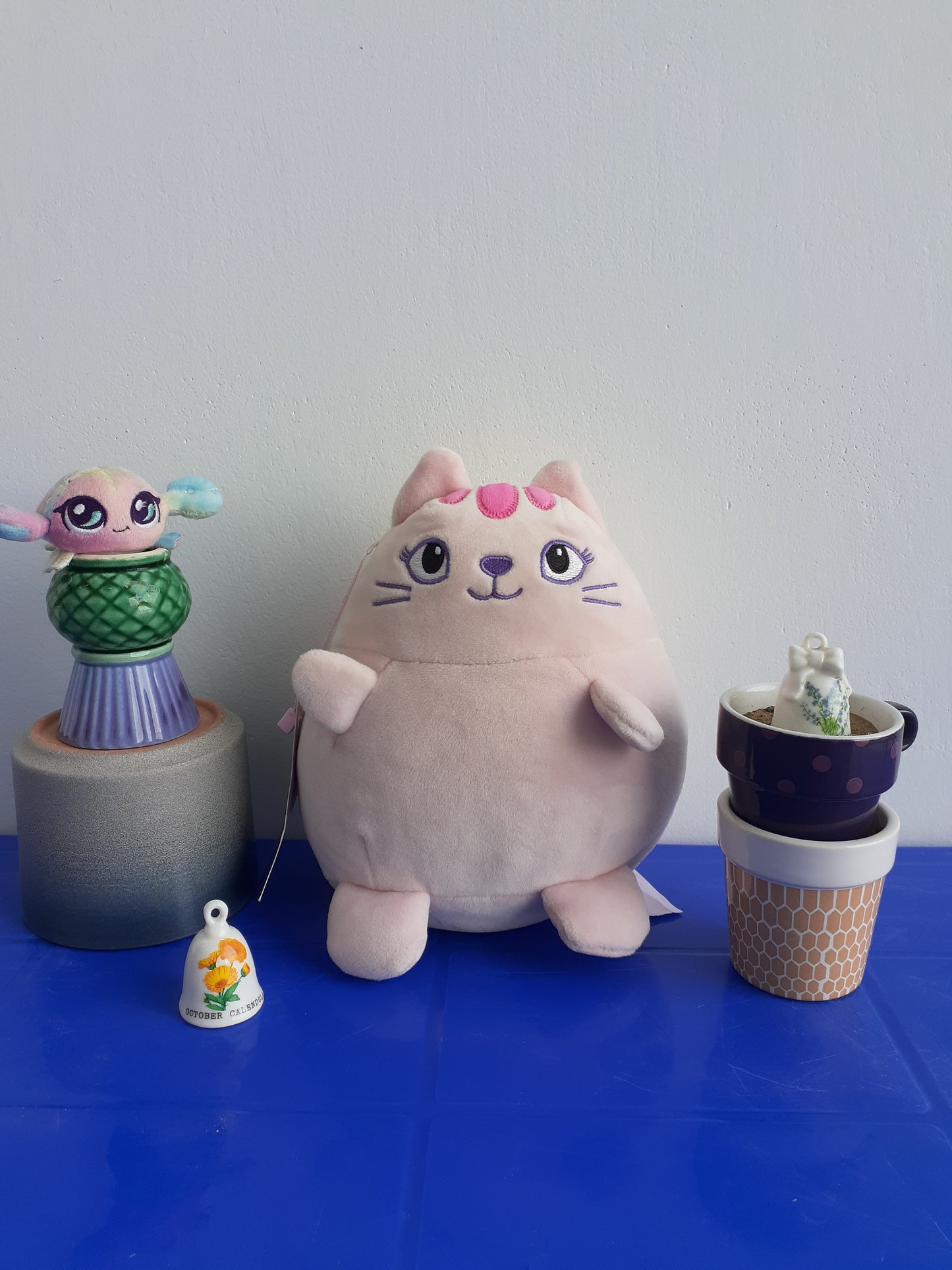 SUPER SOFT* 7" Pink Kitty Cat Plush Toy