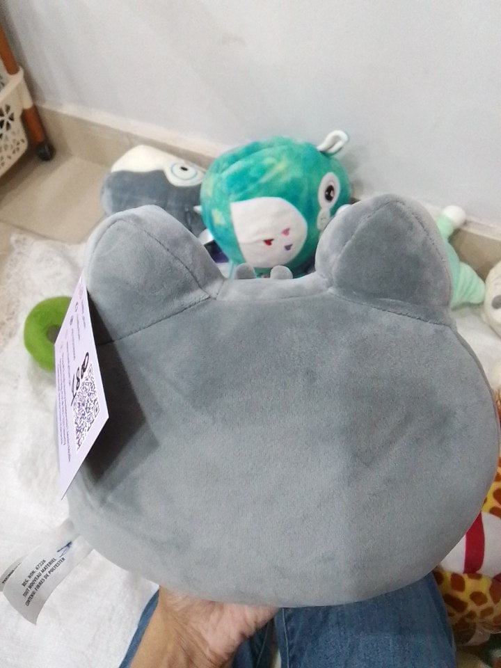 Piggy DoughMigos Willow pillow plush.