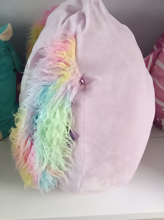 Squishmallows plush toy of Barb the Dog.