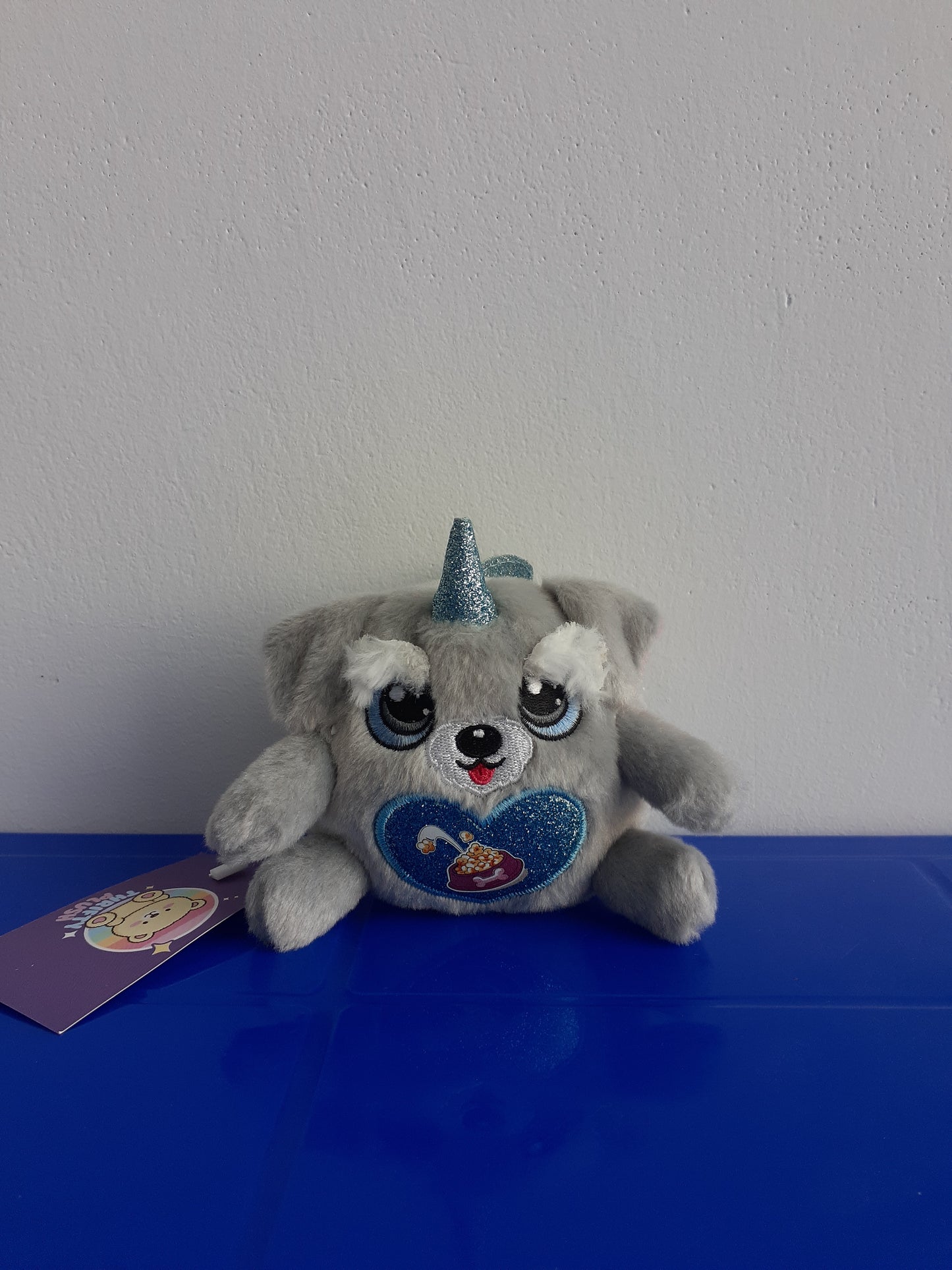 Rainbocorns Sparkle Heart Surprise Puppycorn, A Plushie