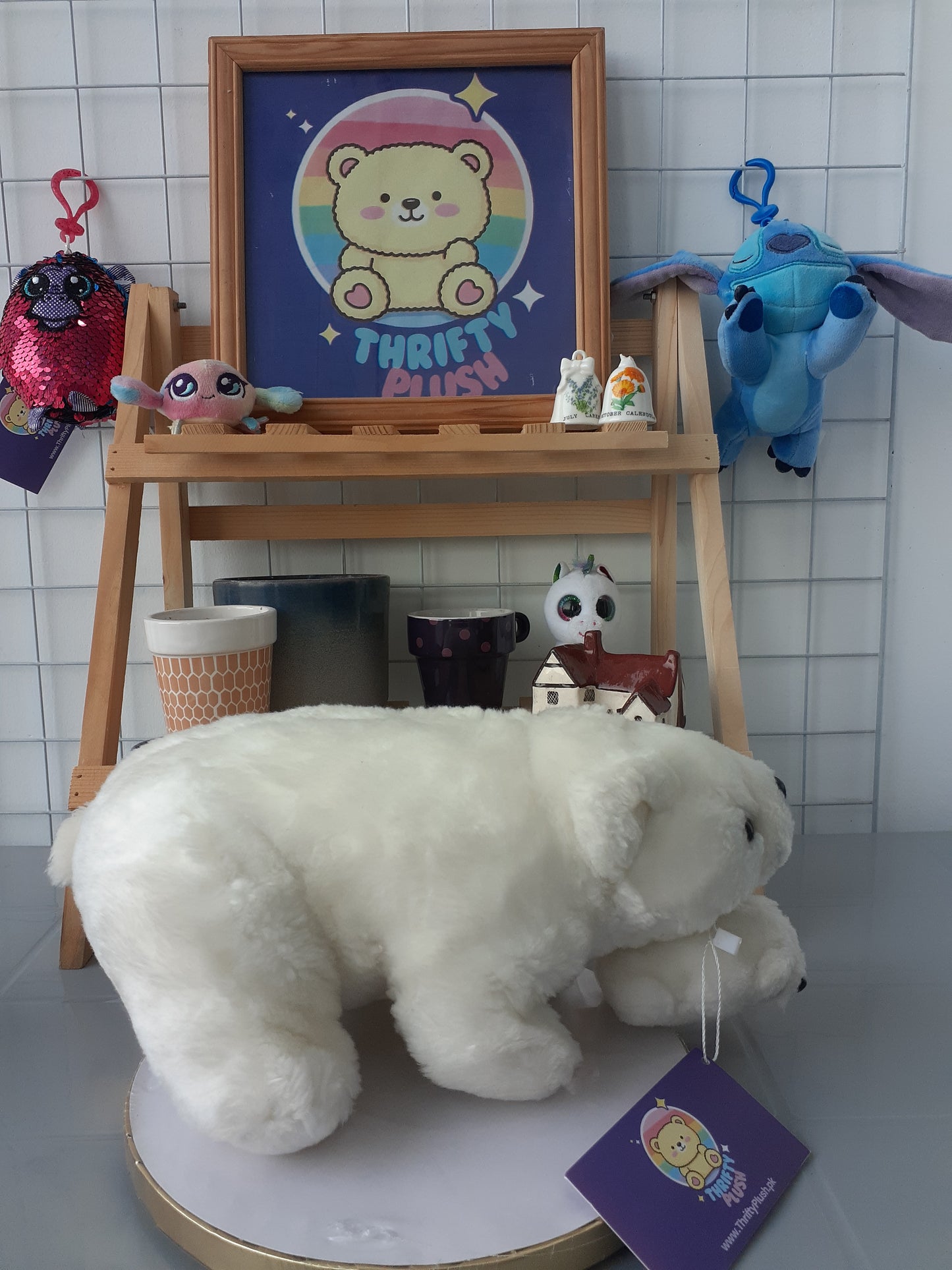Plushie Polar Bear Toy.