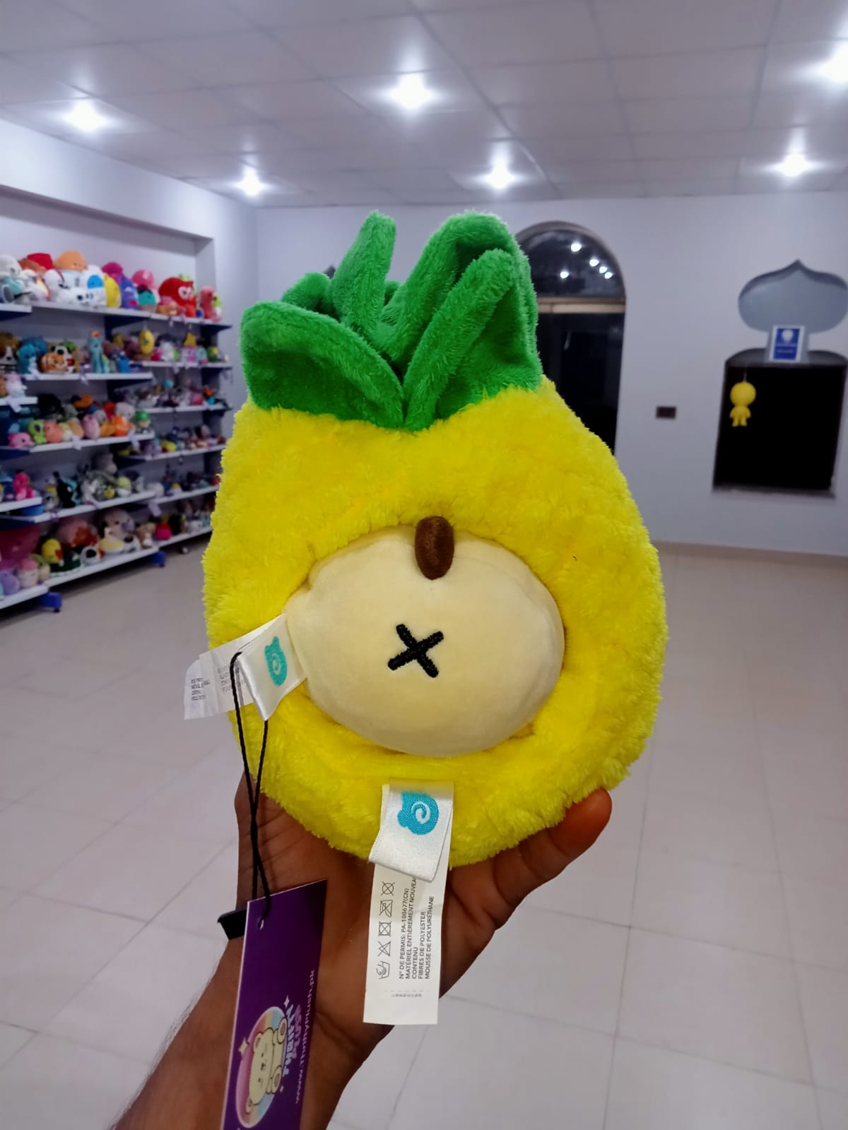 Pineapple Hedgehog from the Foodibles Series collection.