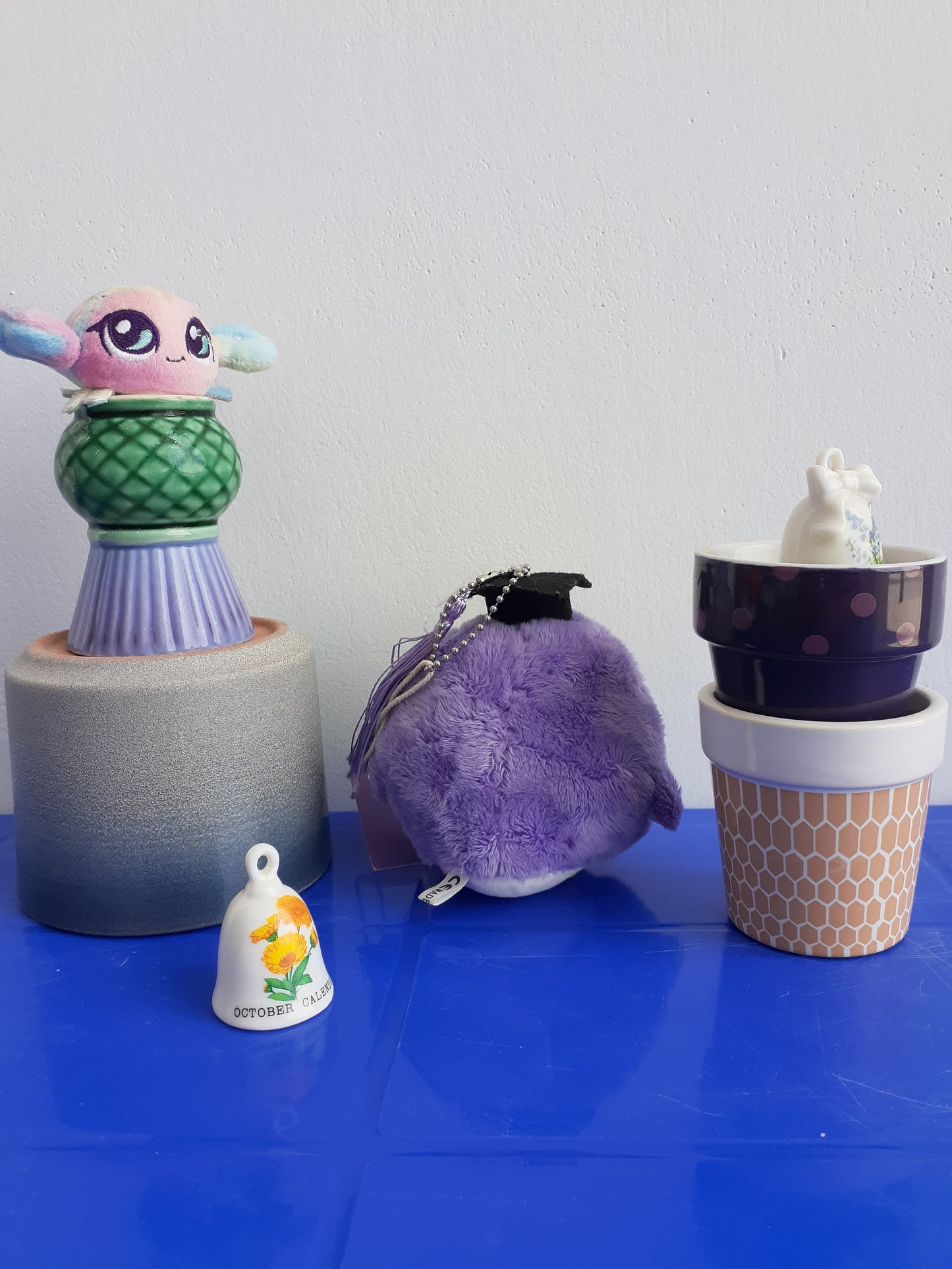 Sanrioed Bad Badtz-Maru Owl Series Mascot Holder. Plushie