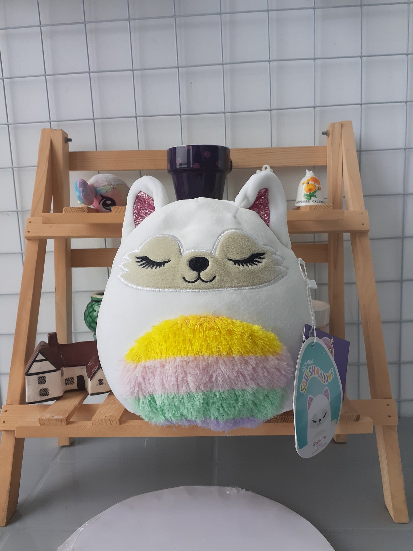 Squishmallow Plush Toy, Specifically Identified As Gracelynn the Fox,