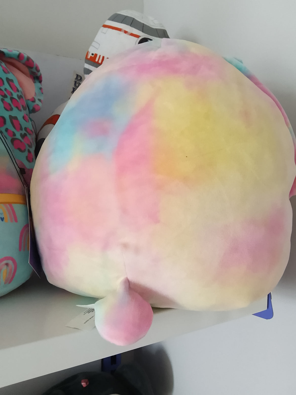 Squishmallows Candy the Rainbow Bunny plush toy,