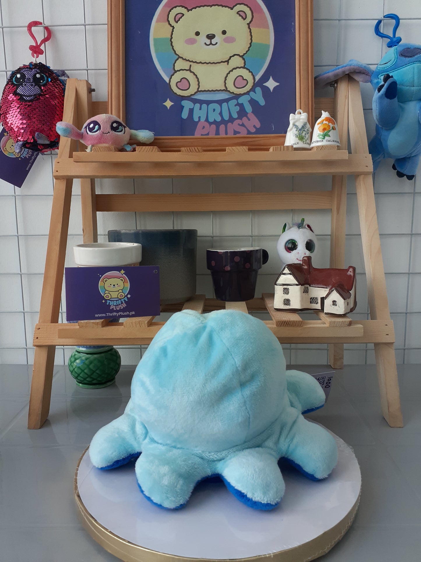 Reversible Octopus Plushie