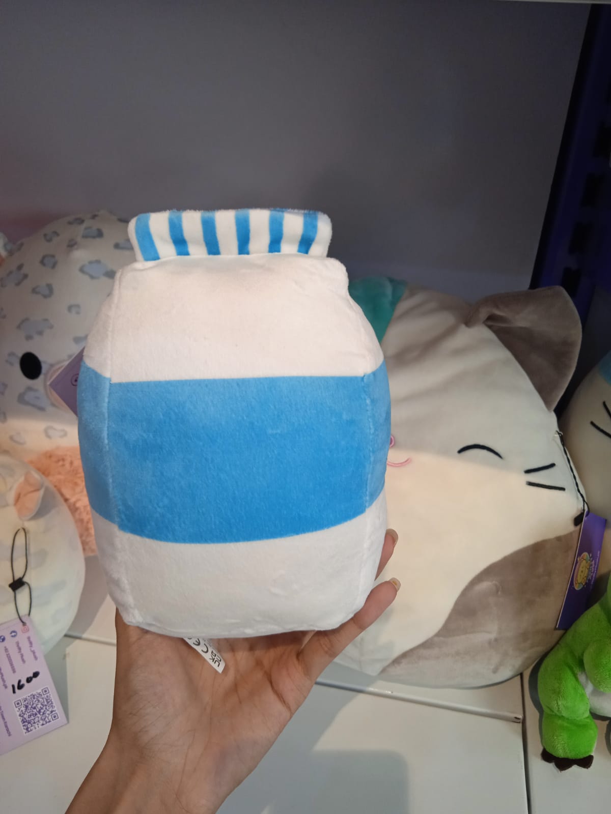 Melly the Milk Carton Plush Toy.