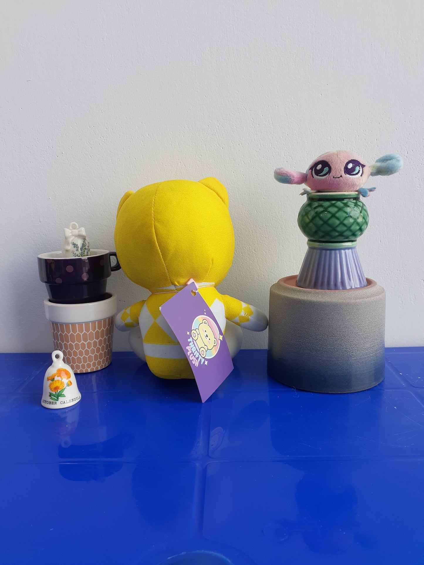 Plushie Mighty Morphin Yellow Power Ranger,