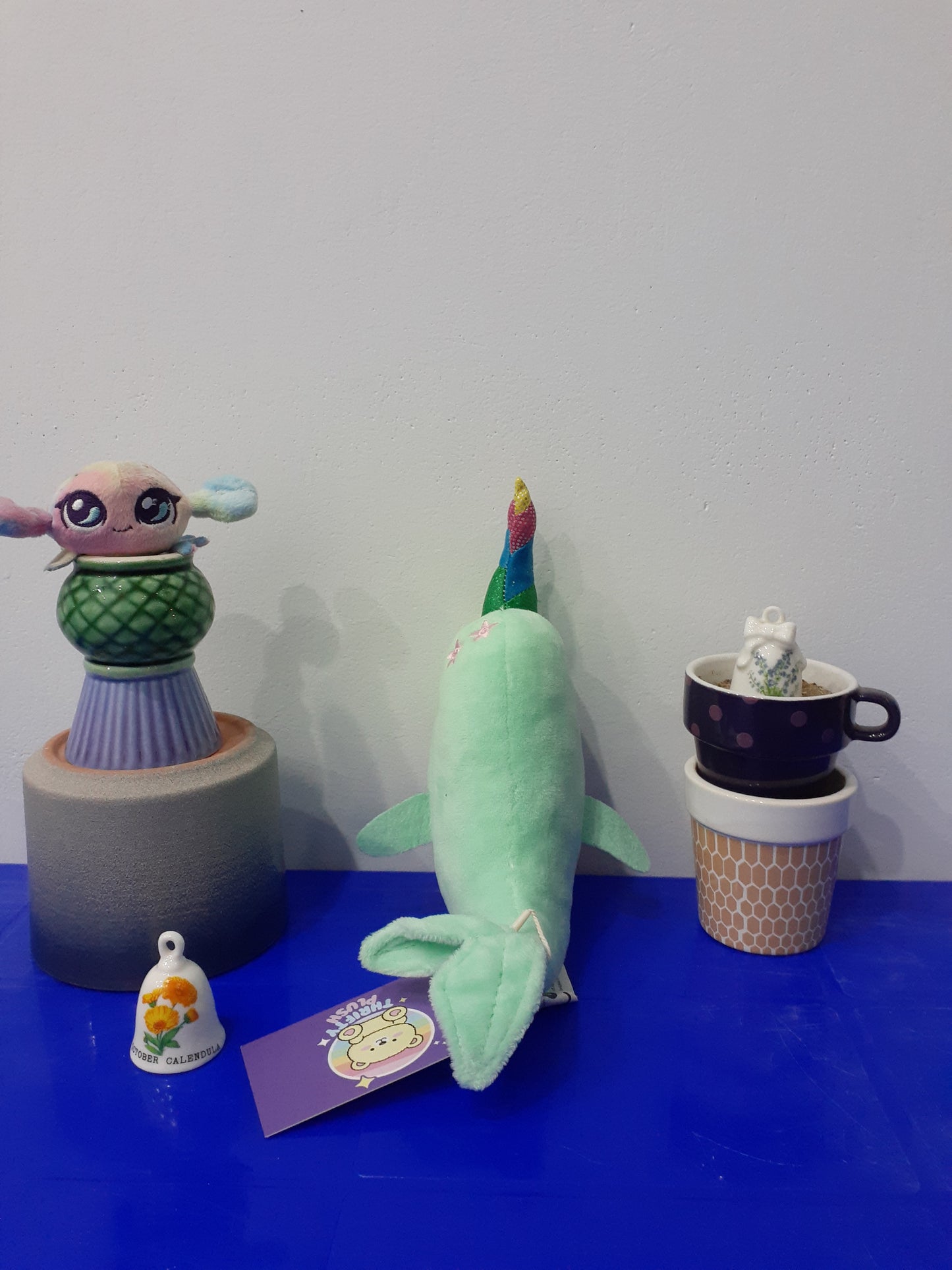 Just Narwhal" Plush Toy,